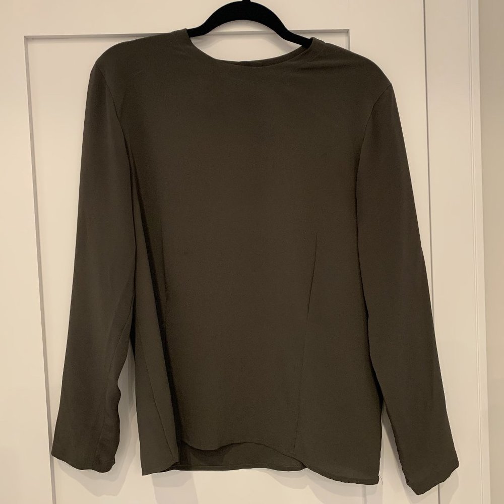 Vintage Jones New York, Size 10, Green Blouse